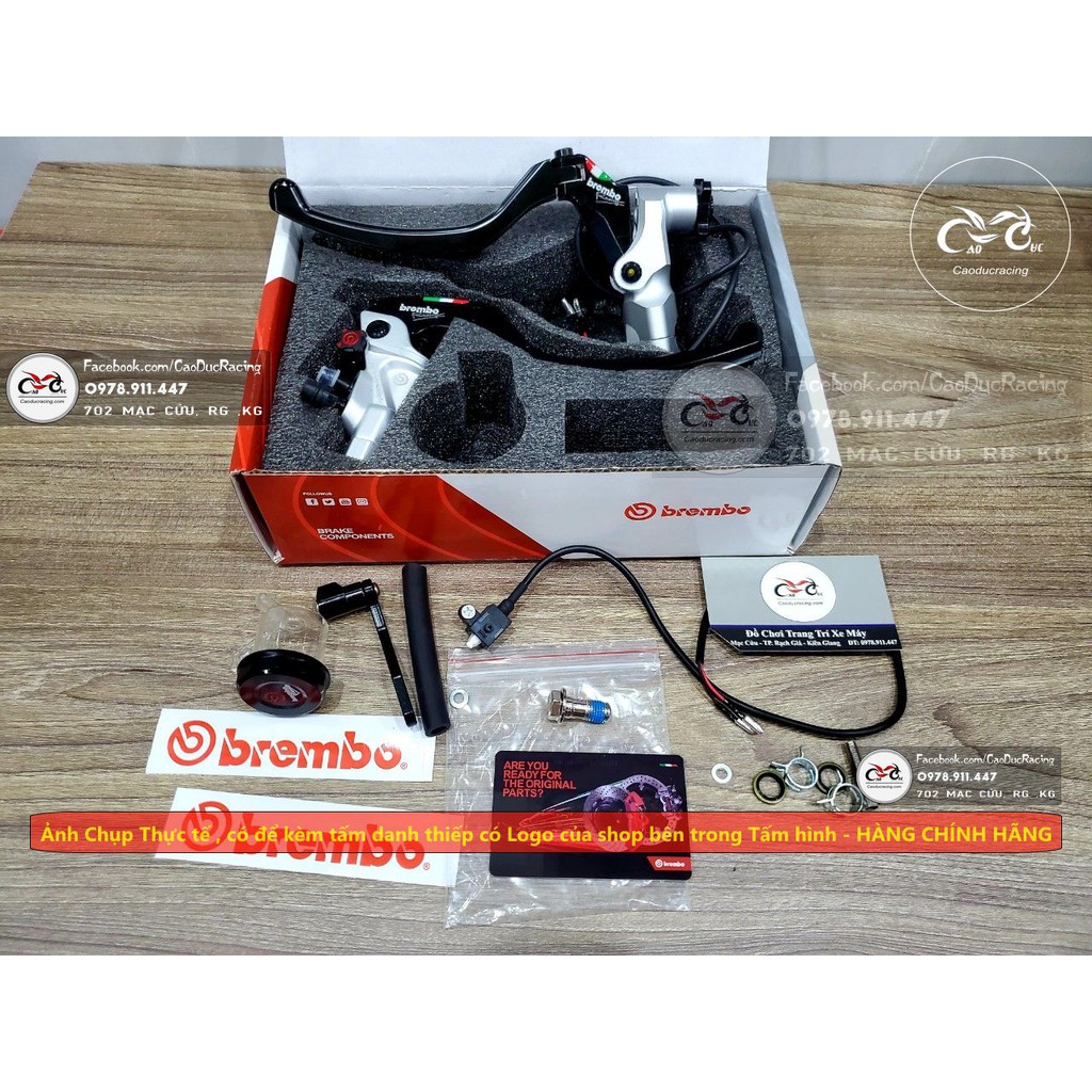 Cùm tay thắng Brembo và tay côn RCS 19 -  hàng xịn