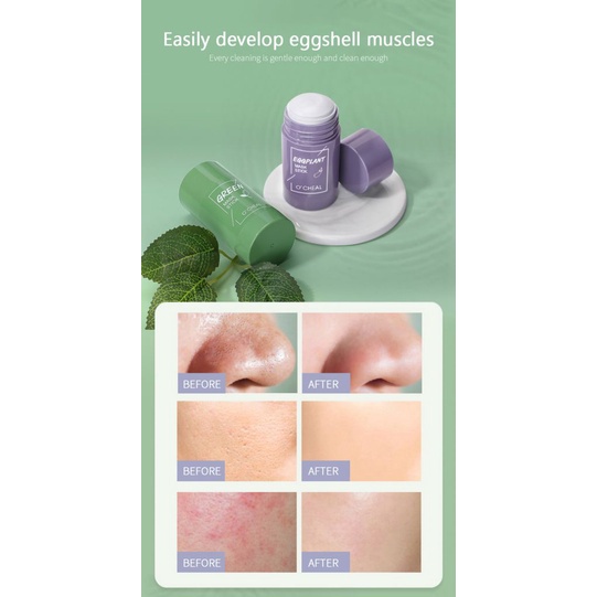 (Hàng Mới Về) Mặt nạ bùn trà xanh dưỡng ẩm kiềm dầu - green mask stick  Ouqianya | BigBuy360 - bigbuy360.vn