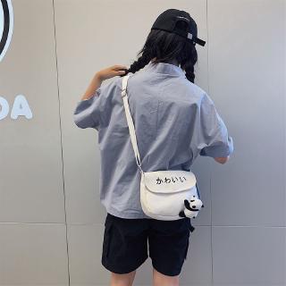 Túi Vải Đeo Chéo Thời Trang Hàn Quốc