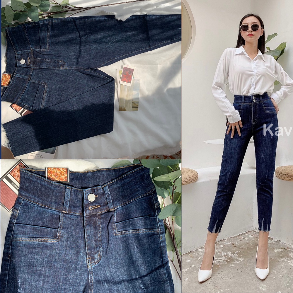 Quần Bò Nữ Dáng Ôm Quần Jean Nữ Dáng Boy Các Loại Hàng Cao Cấp Lẻ Size
