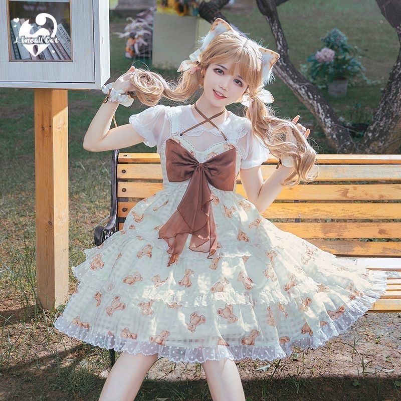 Váy lolita aria ( sẵn )