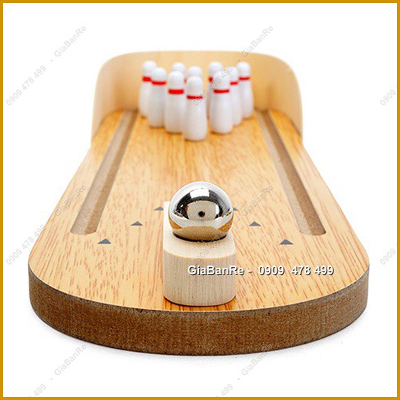 TRÒ CHƠI BOWLING SÀN GỖ BI SẮT - BOWLINGSPIL - 9288