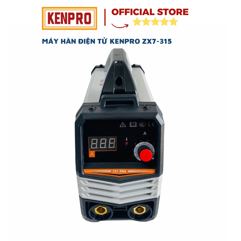 [Mã BMBAU300 giảm 10% đơn 499K] Máy Hàn Điện Tử Kenpro ZX7-315 Hàn Liên Tục Que 4.0mm Bảo Hành 12 Tháng