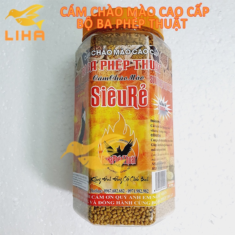 Cám Chào Mào Bộ Ba Phép Thuật Siêu Rẻ 600gr - Cám Bộ Ba Phép Thuật Siêu Rẻ