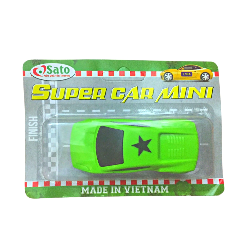 Đồ Chơi Siêu Xe Hàng Việt Nam SATO Nhựa An Toàn Giúp Bé Tăng Cường Khả Năng Vận Động