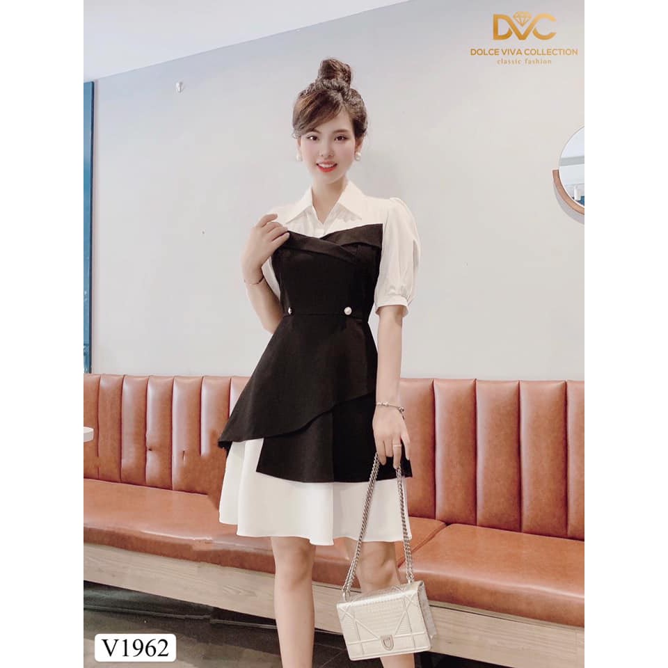 VÁY PHỐI CỔ SƠ MI - HÀNG THIẾT KẾ DVC | BigBuy360 - bigbuy360.vn
