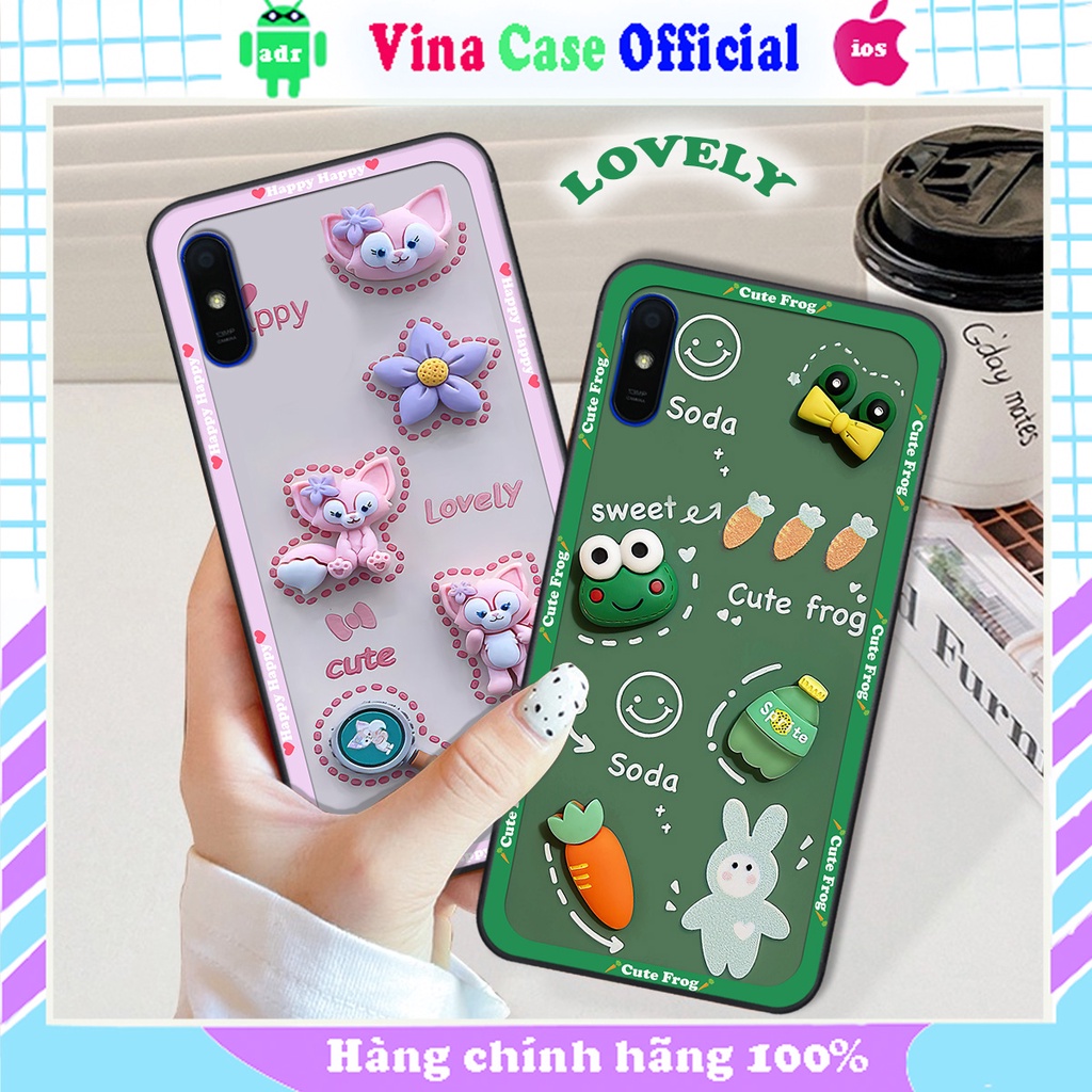 Ốp Xiaomi Redmi 7A / 8A / 9A in hình hoạt hình cute, dễ thương , đáng yêu