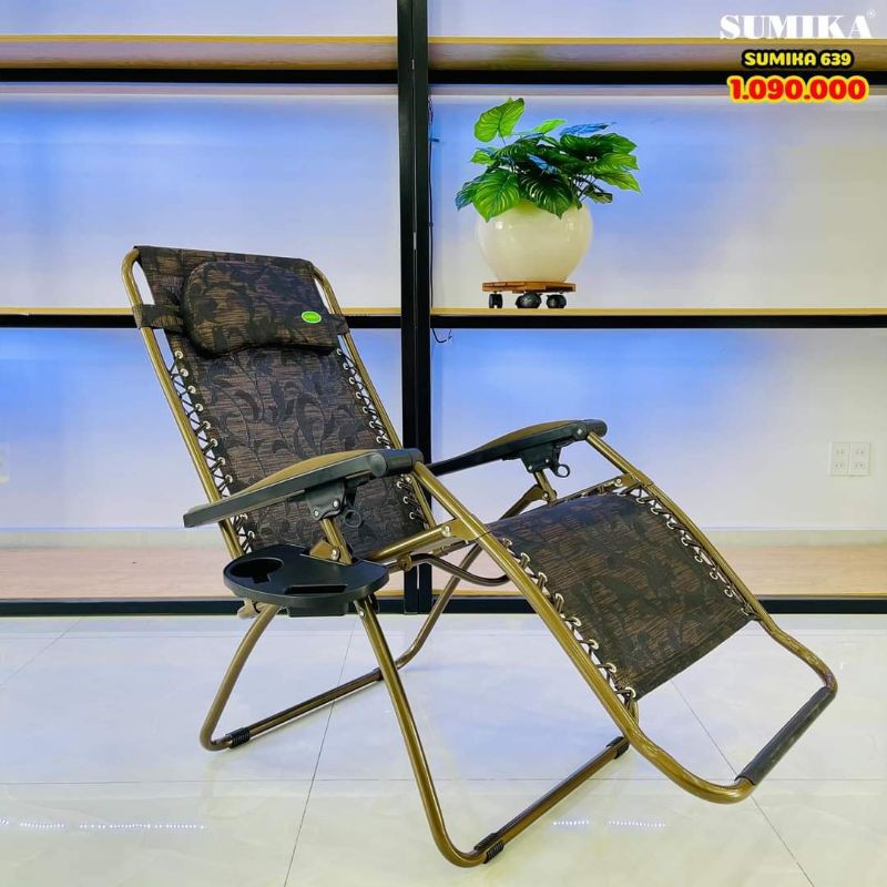 Ghế Xếp Thư Giãn Sumika Model 639 - Mẫu 2021
