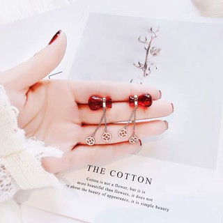 Bông tai Titan - Hồ lô đỏ