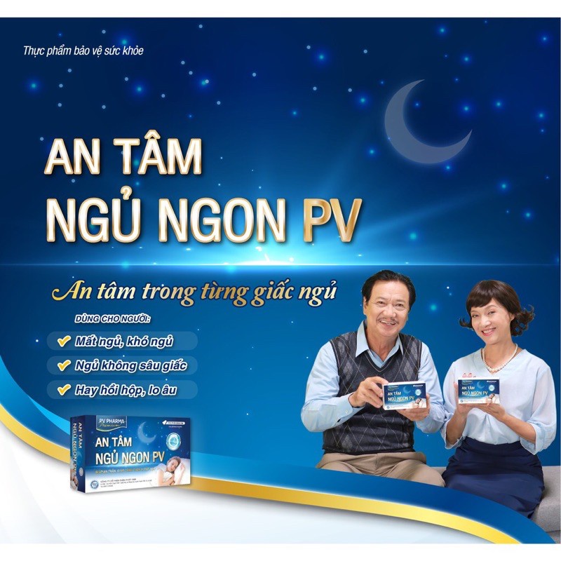 An tâm ngủ ngon PV – Giúp an thần, giảm căng thẳng, mất ngủ