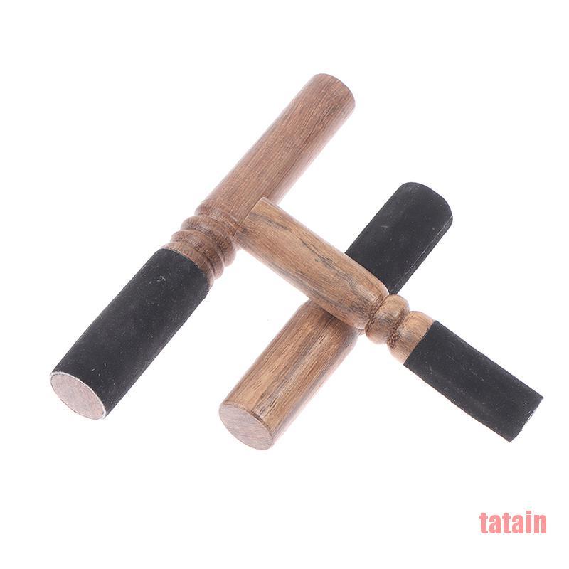 Dùi gõ mõ phong cách Tây Tạng bọc da thủ công