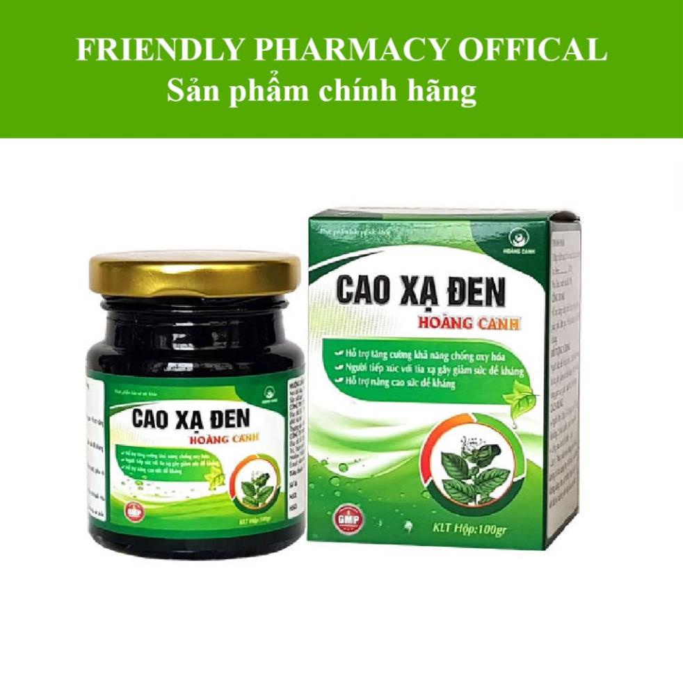 Cao xạ đen Hoàng Canh - Hỗ trợ tăng cường khả năng chống oxy hoá, giúp giải độc gan (100g)