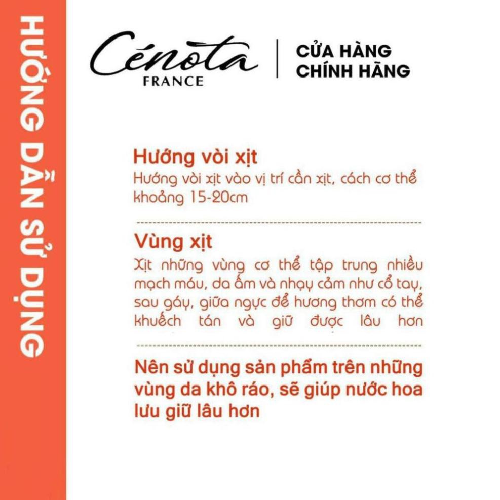 FREESHIP TOÀN QUỐC Nước hoa nam Cénota men plus 100ml, nước hoa nam tính quyến rũ