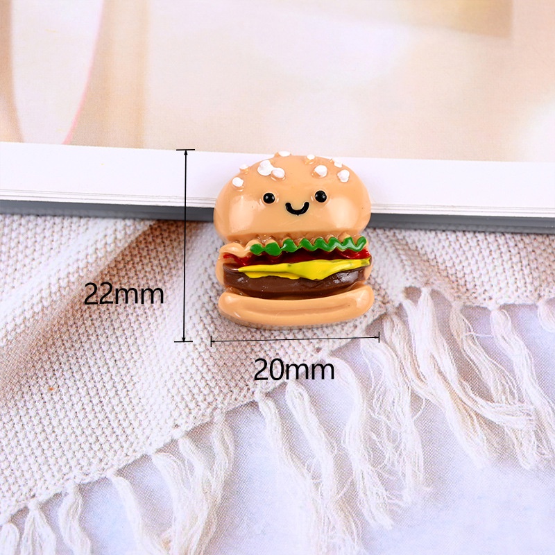 Set 10 Bánh Mì Hot Dog Pizza DIY Cho Nhà Búp Bê