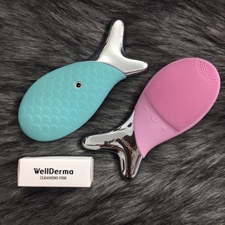 Máy rửa mặt Hàn quốc con cá Well Derma