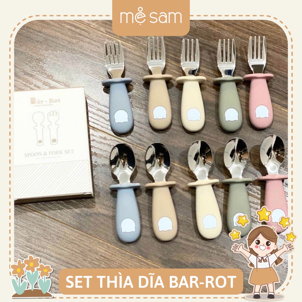 Set thìa dĩa Bar- Rot