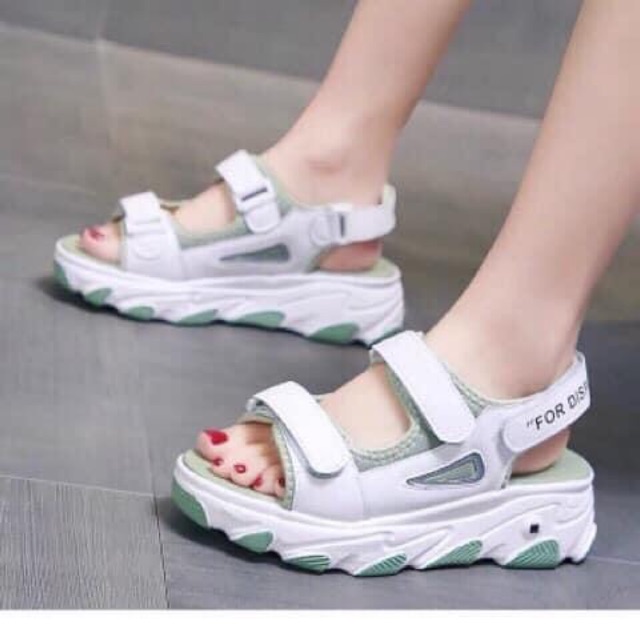 ] Sandal ulzzang đế răng cưa