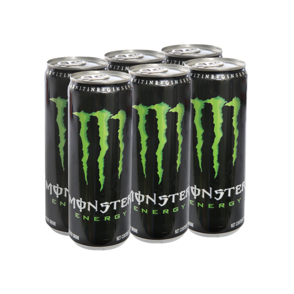 6 lon nước tăng lực Monster Energy 355ml