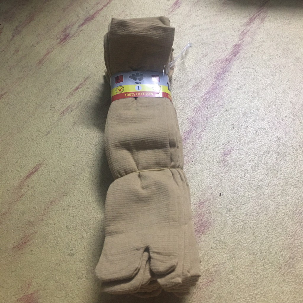 Vớ cotton gối khoảng 35 37cm, combo 10 đôi