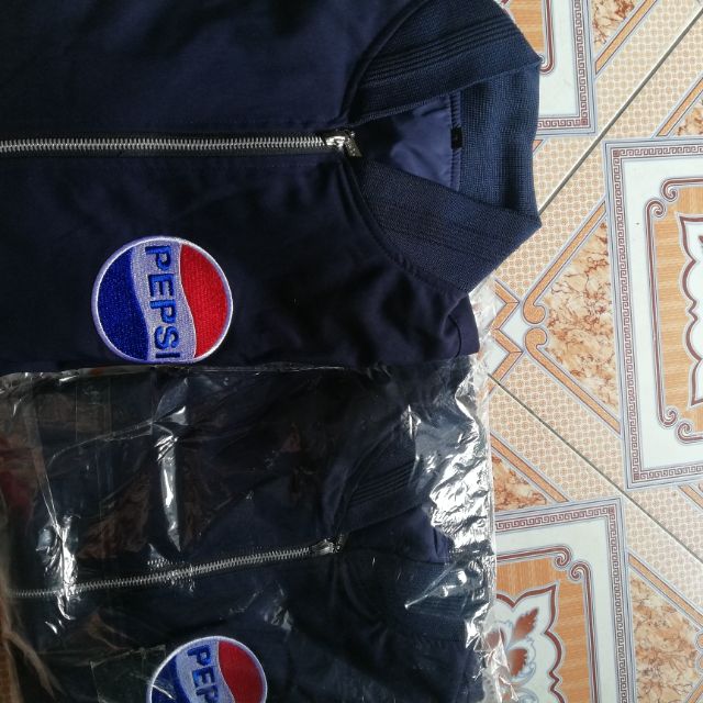 Combo 2 áo khoác Pepsi jacket 2 logo size L, M