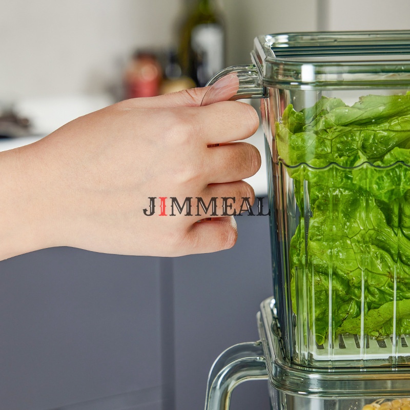 Hộp Nhựa Đựng Thực Phẩm Tủ Lạnh Có Tay Cầm Tiện Lợi Đa Năng Hộp Chưa Thực Phẩm