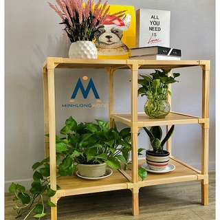 💗 kệ để đồ đa năng - kệ trang trí phòng ngủ - lắp ráp theo yêu cầu - minhlongwood,