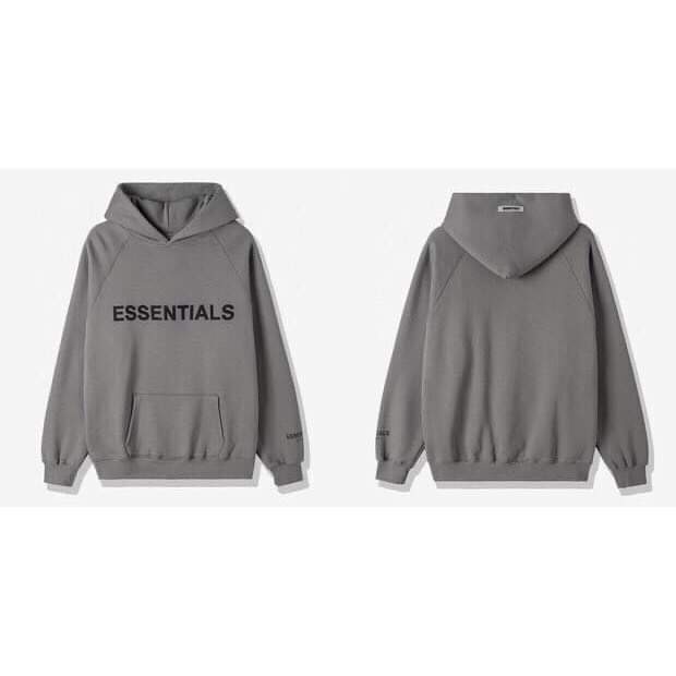 [HOT 2021] Áo Hoodie in chữ Essentials nam nữ mũ 2 lớp bằng nỉ bông, Áo nỉ bông unisex đủ 4 màu | BigBuy360 - bigbuy360.vn