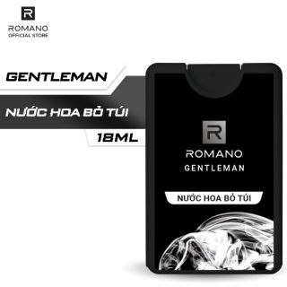 Nước Hoa Dành Cho Nam Romano Gentleman 18ml