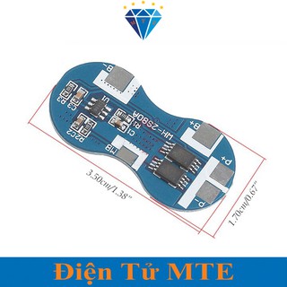 Mạch Sạc Xả Bảo Vệ 2 Cell Pin Lithium 2S 4A