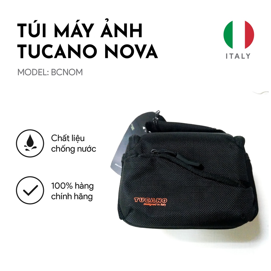 Túi máy ảnh Tucano Nova cao cấp chống thấm nước