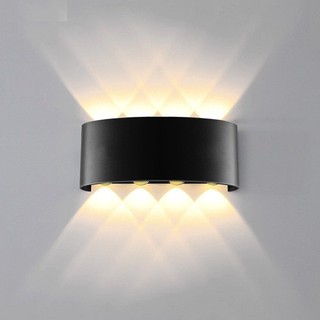Đèn Led gắn tường treo tường trong nhà ngoài trời 6 bóng 8 bóng