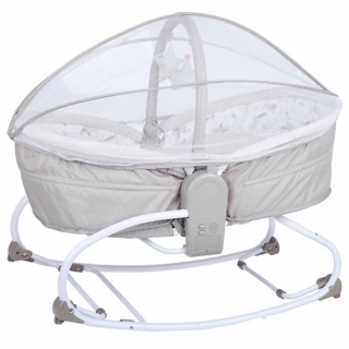 Nôi rung Crown Kiza cao cấp 3 in 1