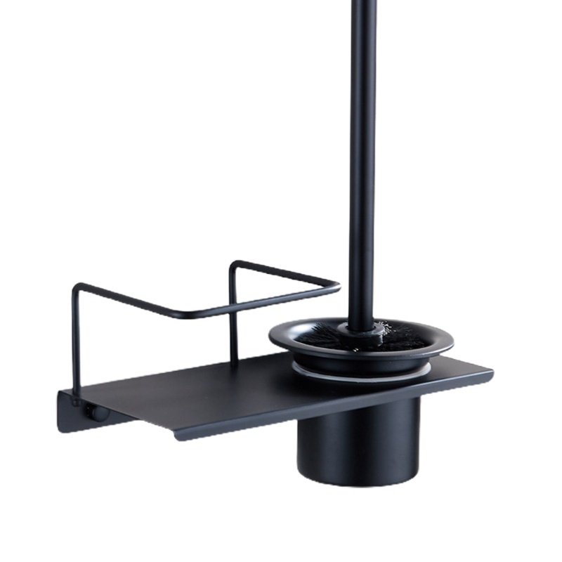 Nev Bàn Chải Vệ Sinh Toilet Tay Cầm Dài Không Cần Khoan Tường Không Cần Khoan