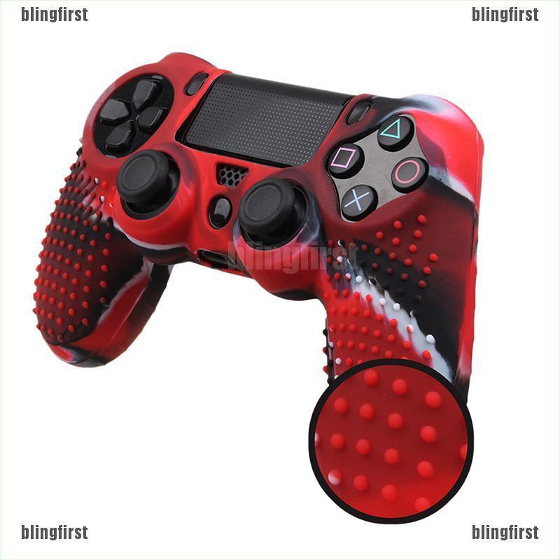 Vỏ bọc tay cầm điều khiển chơi game bằng silicon họa tiết rằn ri cho PS4 | BigBuy360 - bigbuy360.vn