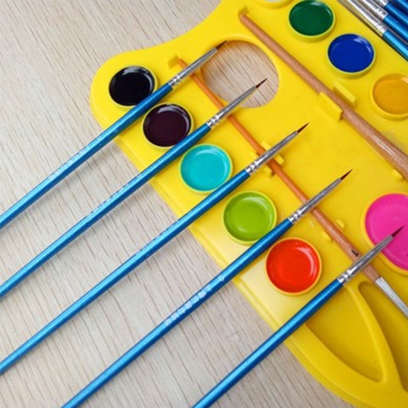 Angel mark hook line Cọ nylon / Cọ Nhỏ Vẽ Màu Nước / Bột Vẽ Tranh Sơn Dầu / acrylic / Cọ Nhỏ