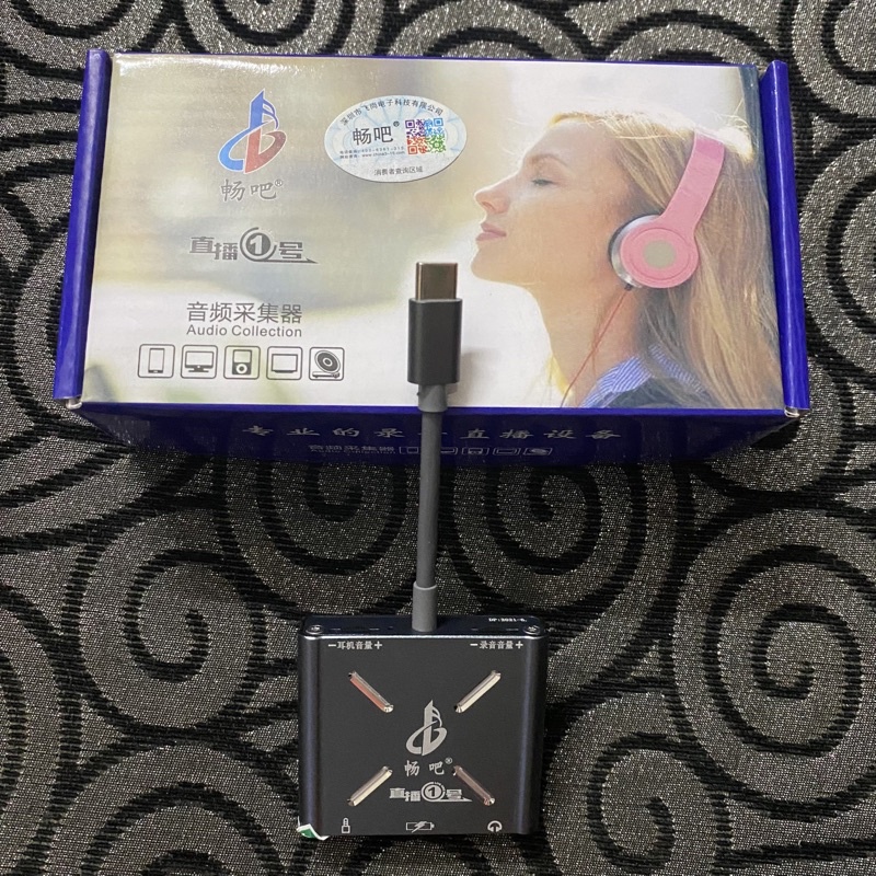 Cáp Chuyển Đổi TYPE SANG 3.5 2in1 Vừa Sạc Vừa Live Loại Xịn Dùng cho Livestream Bigo,Tiktok,FB Không Lo Hết Pin bh 1 năm