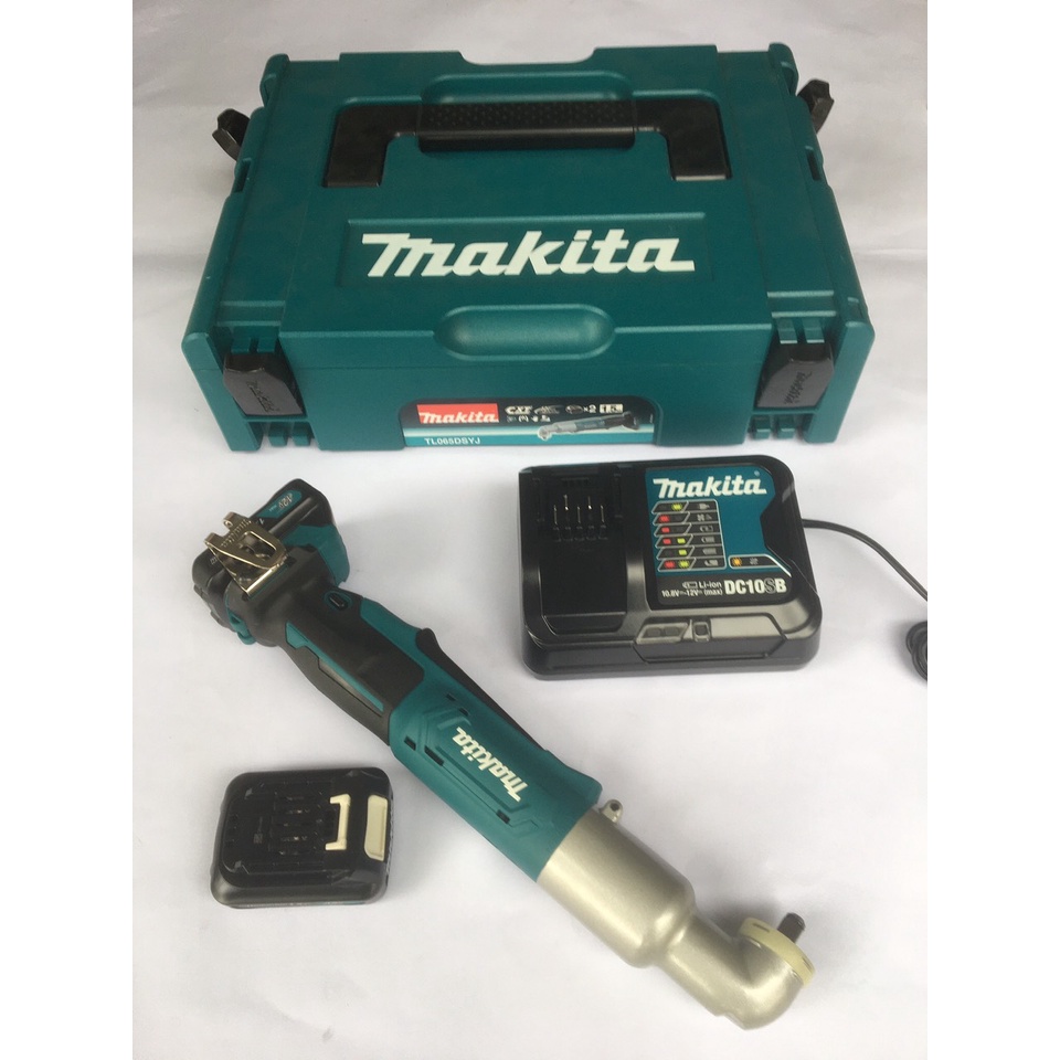 Máy vặn bulong góc dùng pin TL065DSYJ chính hãng Makita dùng tháo lắp ốc dễ dàng hiệu quả