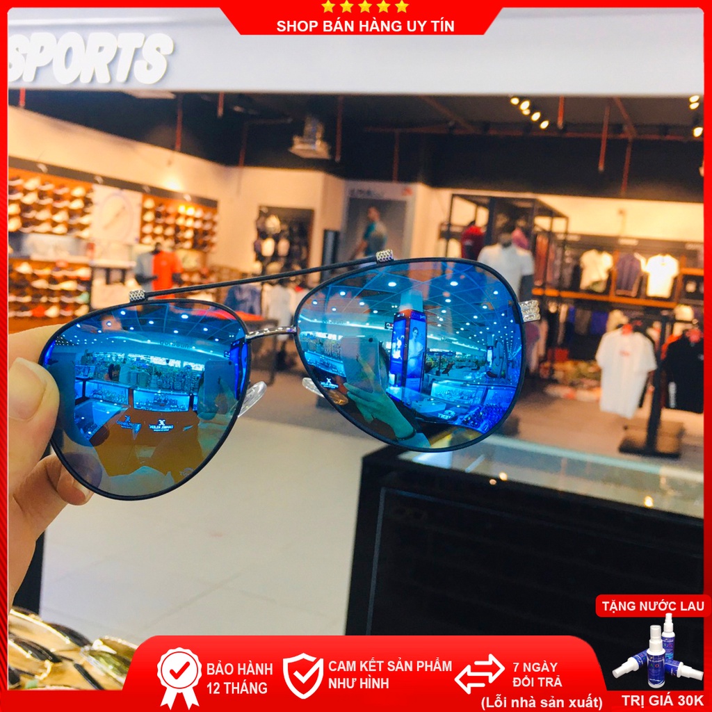 Kính mát nam cao cấp NN2 full box, bảo hành 12 tháng, tròng Polarized cường lực, chống chói