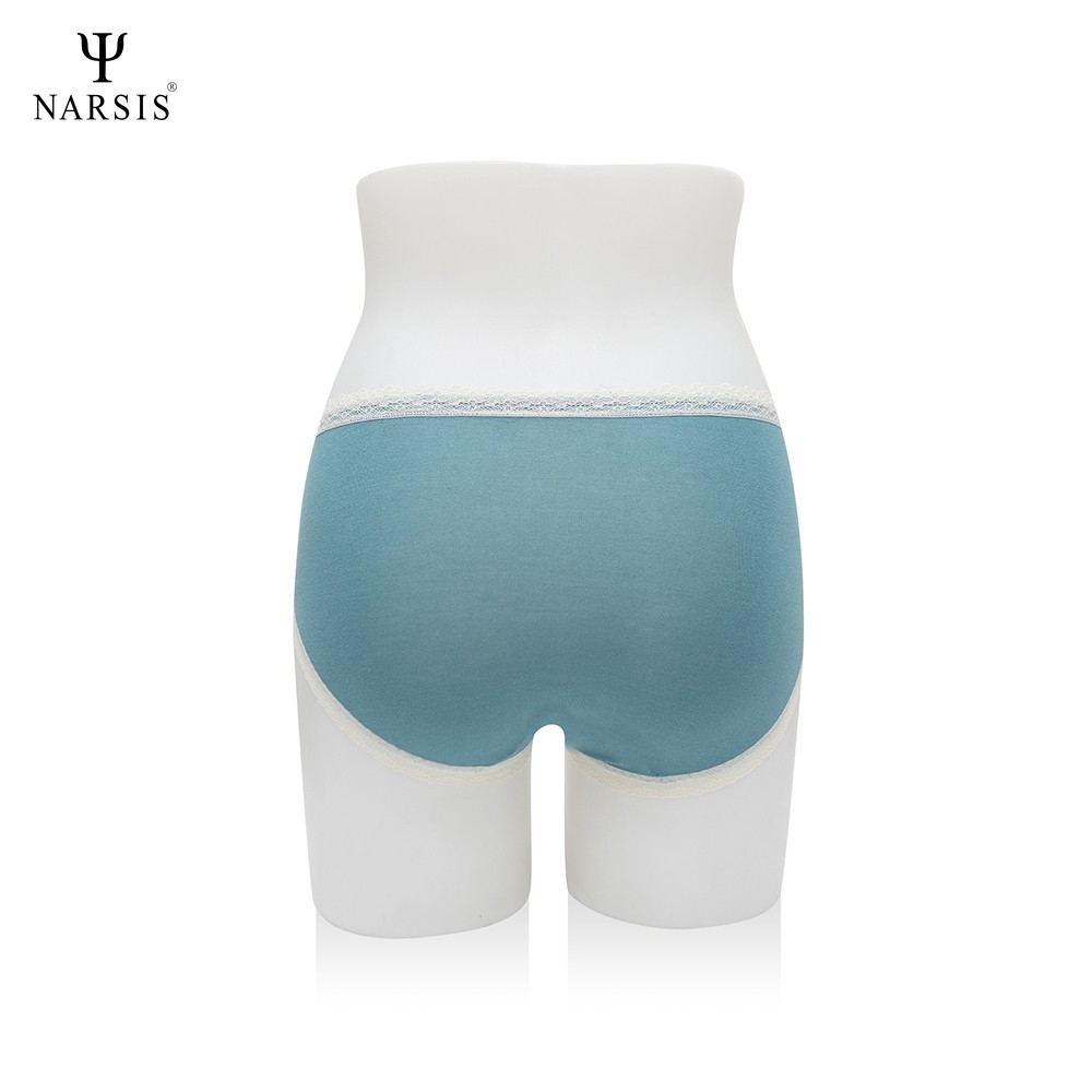 Quần lót nữ Narsis K0035 xanh thạch ép ren