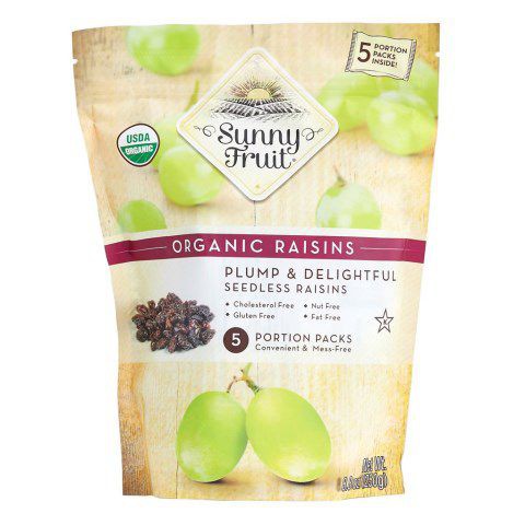 Nho khô hữu cơ Sultana Sunny fruit 250g