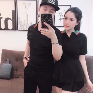 Áo thun cặp có cổ S