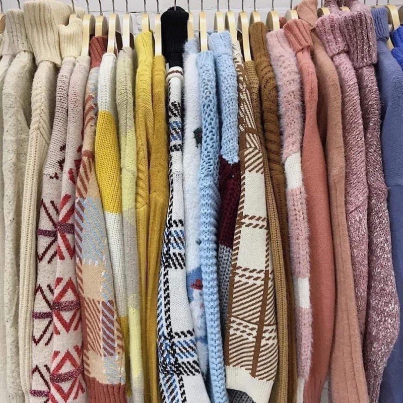 Áo len dành khách đặt live