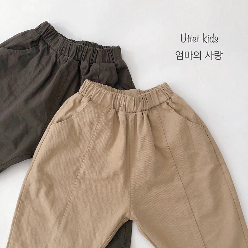 QUẦN KAKI HÀN QUỐC 912 DÀNH CHO BÉ GÁI VÀ BÉ TRAI SIZE 80 ĐẾN 120