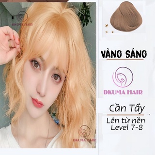Màu Nhuộm Vàng Sáng Dkumahair.vn