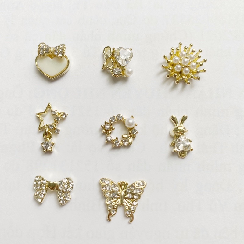 [phụ kiện nail] Charm cao cấp nhiều mẫu mã