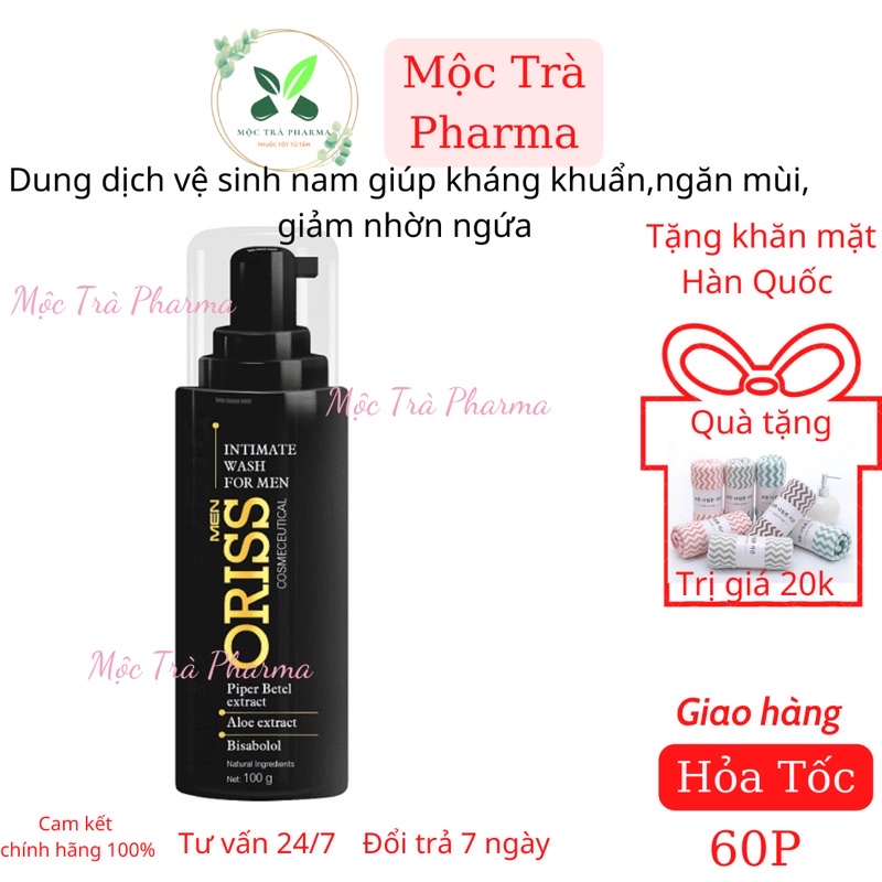 Dung Dịch Vệ Sinh Nam Oriss-Giảm mùi, nhờn, ngứa