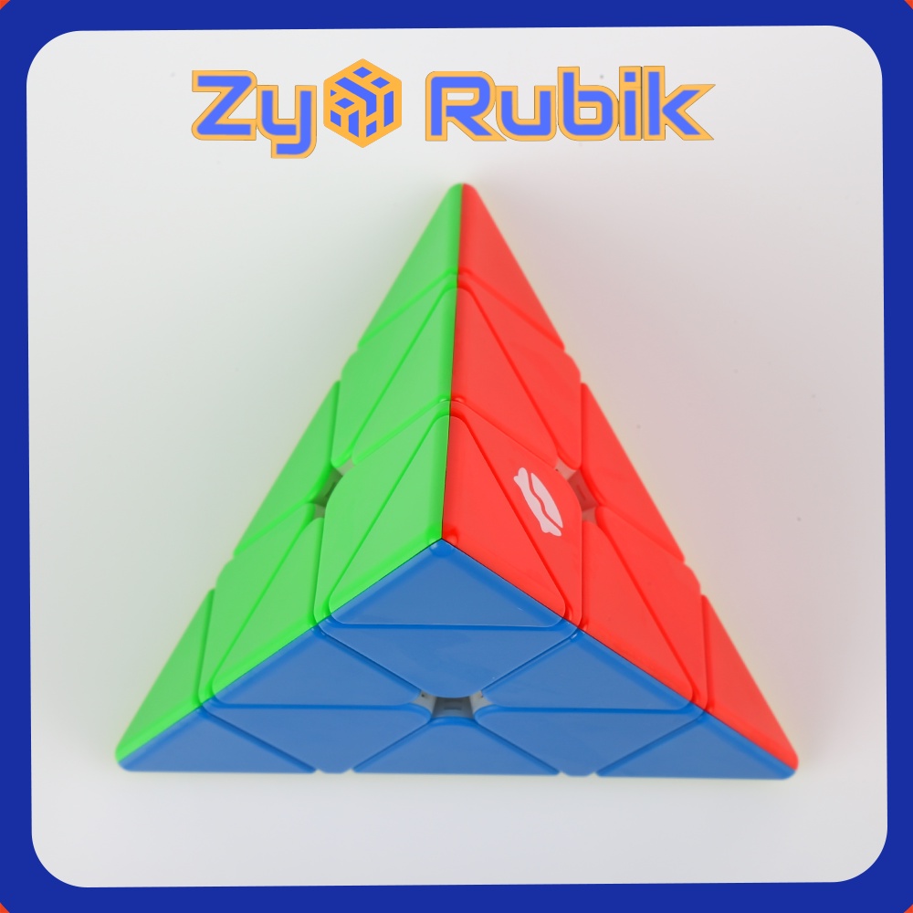 Rubik Kim Tự Tháp Pyraminx Monster Go Stickerless - ZyO Bbik