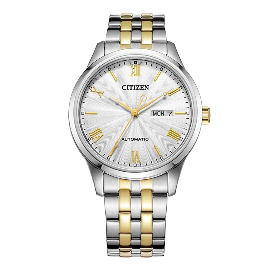 Đồng Hồ Nam Citizen Dây Thép Không Gỉ NH7506-81A - Mặt Trắng (Sapphire)