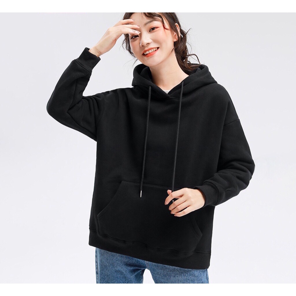 Áo nỉ hoodie tay dài có mũ chất vải dày dặn siêu đẹp - Thời Trang Giá Xưởng Official (Bán giá sỉ)