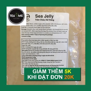 Trân Châu Trắng Sea Jelly Nguyên Vị - Trân Châu 3Q -  Giòn Ngon